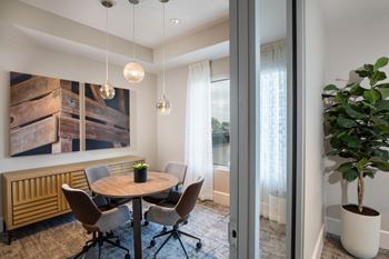 Two conference rooms
